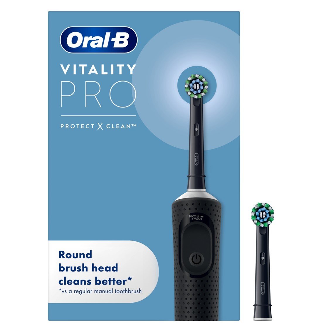 Oral-B Vitality Pro Electric Toothbrush + 1 Head - Black