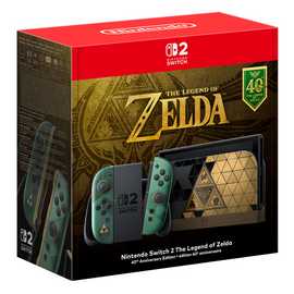 Nintendo Switch 2 The Legend of Zelda 40th Anniversary Edition Console Pre-Order