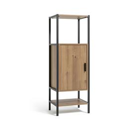 Habitat Loft Living 1 Door Cabinet - Oak