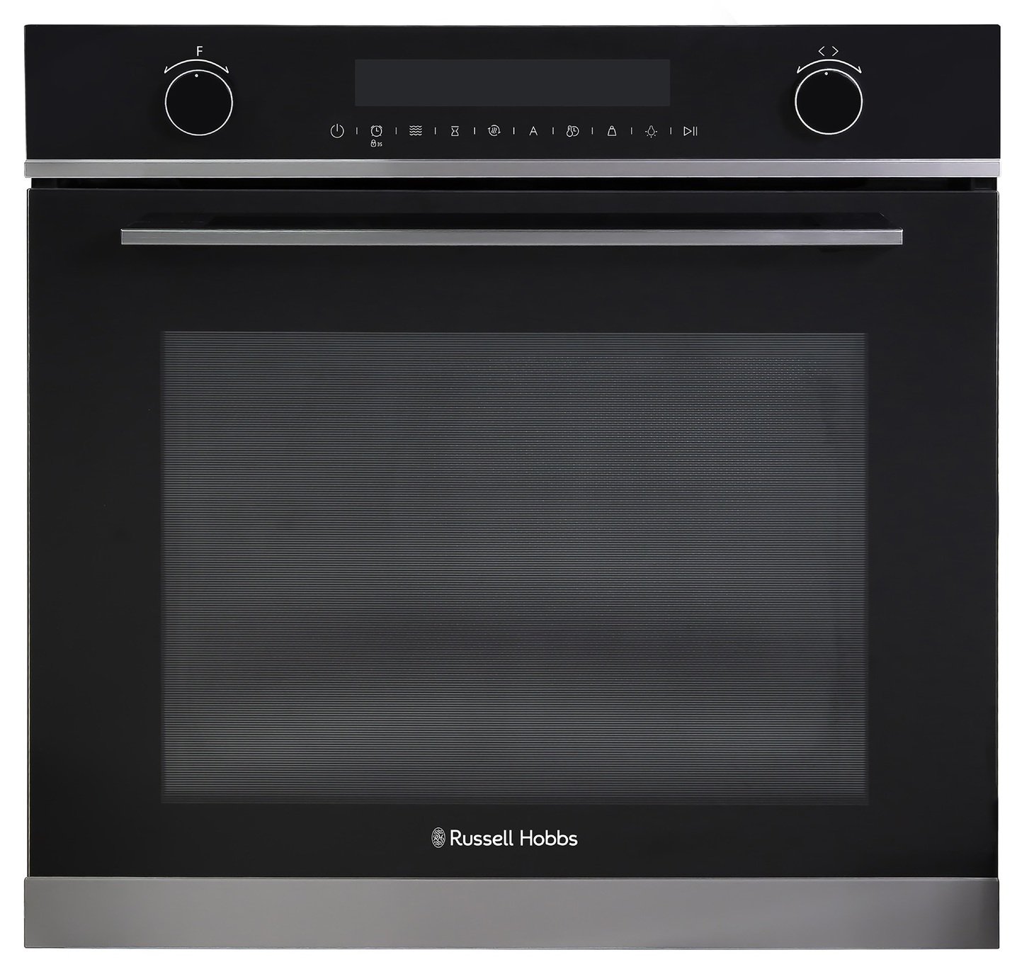 Russell Hobbs RHMEO7202DS Built-In Single Electric Oven And Microwave - Black