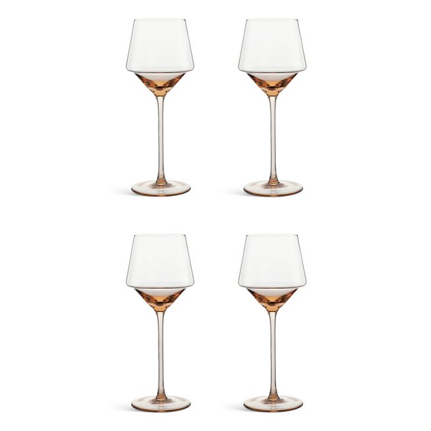 Buy Habitat Sahara Set of 4 Tumbler Glasses Glassware Habitat