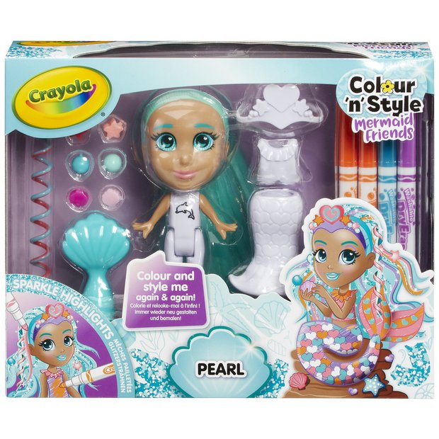 Crayola store mermaid barbie