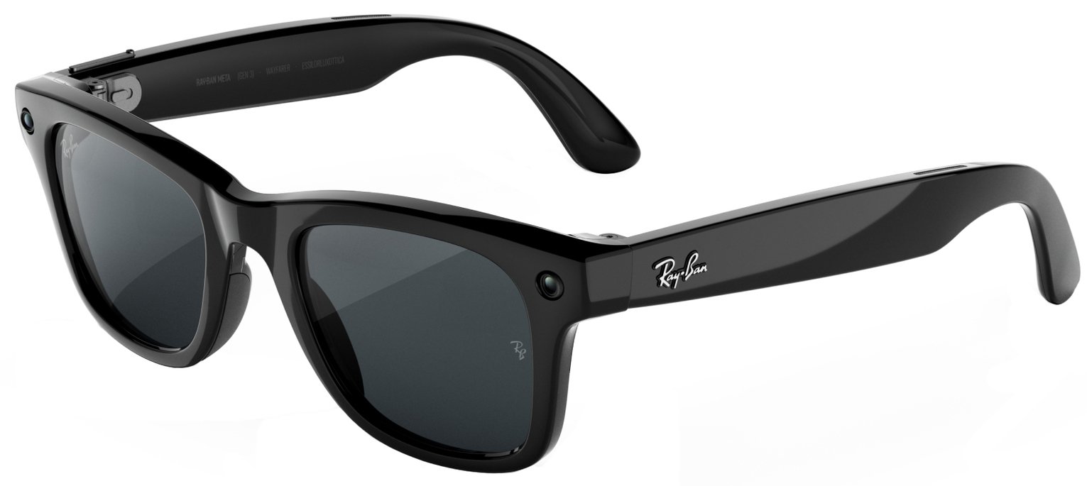 Ray-Ban Meta (Gen 3) Wayfarer - Shiny Black, Transitions Grey