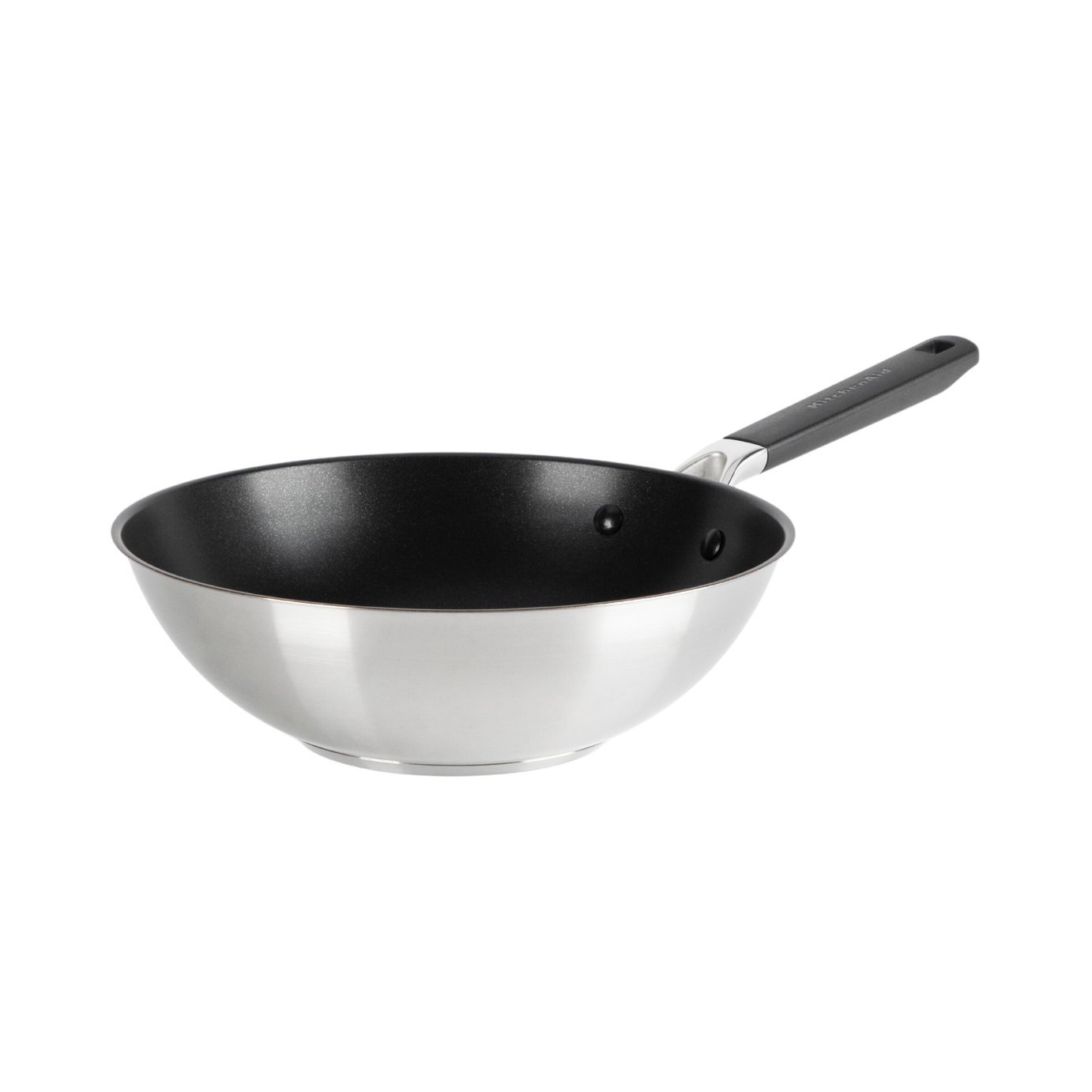 KitchenAid 28cm Stainless Steel Wok