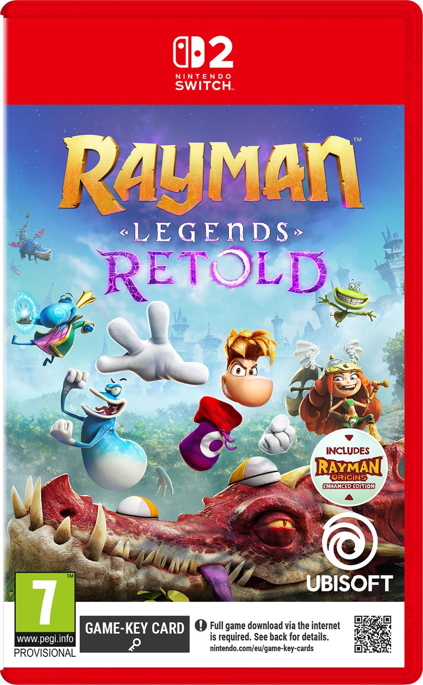 Rayman Legends Retold Nintendo Switch 2 Game Pre-Order