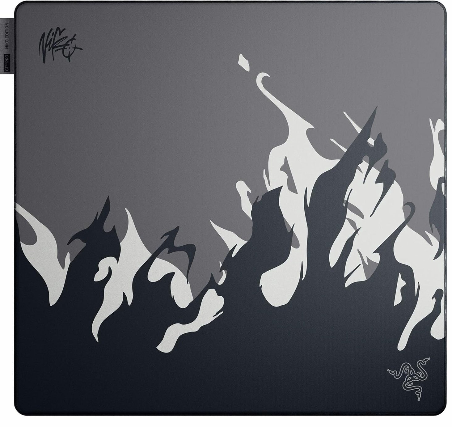 Razer Gigantus V2 Pro NiKo Edition Large Mousemat - Black & Grey