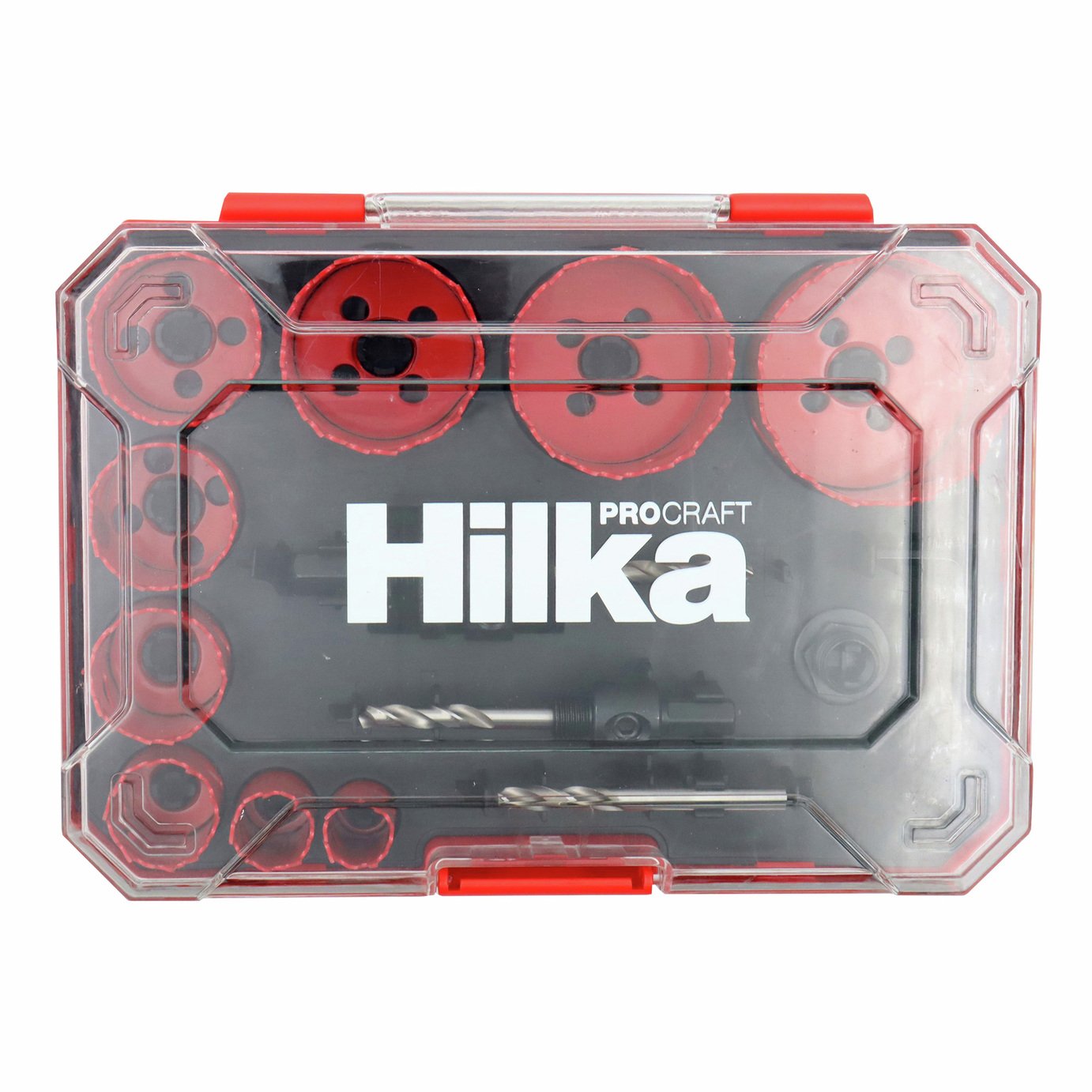 Hilka Wood, Plastic and Metal Cutting 14-Piece Bi-Metal Holesaw Set