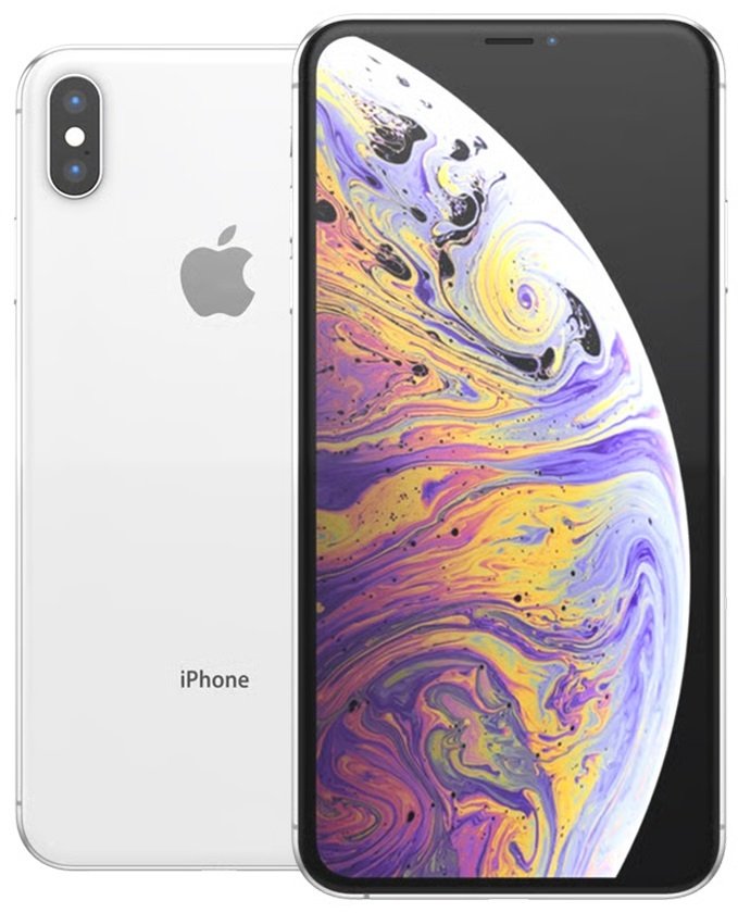 SIM Free Refurbished iPhone XS Max 64GB Mobile Phone - Silver