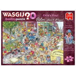 Wasgij Destiny Retro 6 Child's Play Jigsaw Puzzle