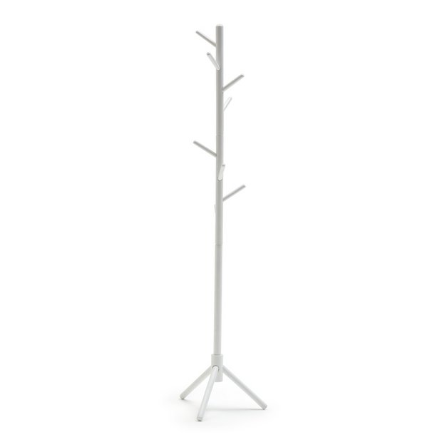 Buy Habitat Coat Tree Stand - white | Umbrella stands and coat racks | Habitat