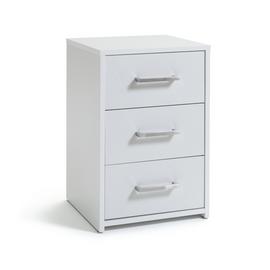 Argos Home Oslo 3 Drawer Bedside Table
