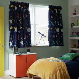 Habitat Kids Space Blackout Curtains - Multi - 168x137cm