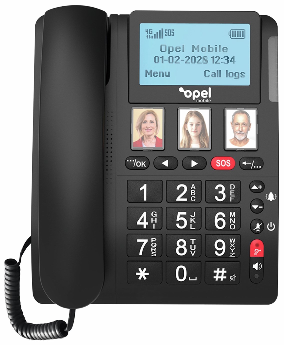SIM Free Opel Mobile 4G HomePhone 2 - Black