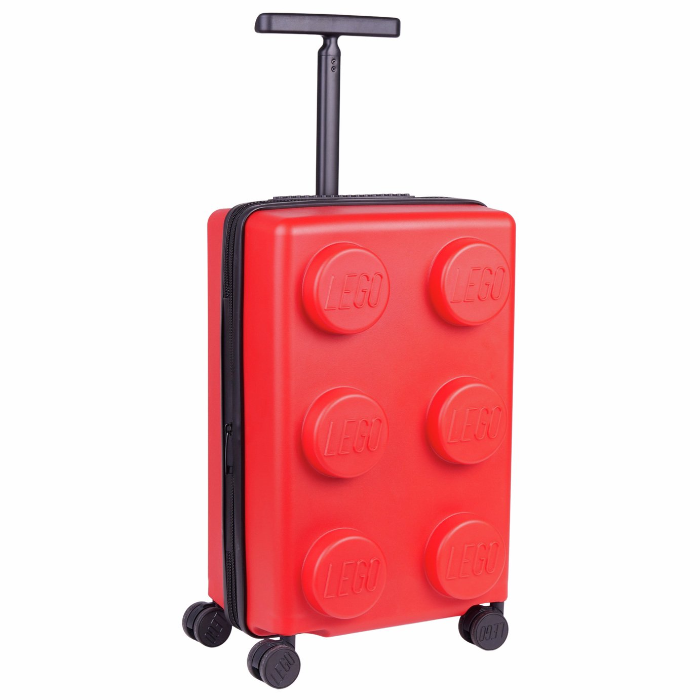 Lego Red Brick 2x3 Expandable 26L-31L Cabin Trolley Suitcase