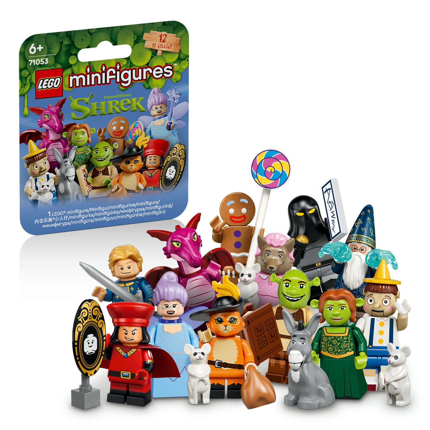LEGO Minifigures Shrek Series - Mystery Box Toy 71053