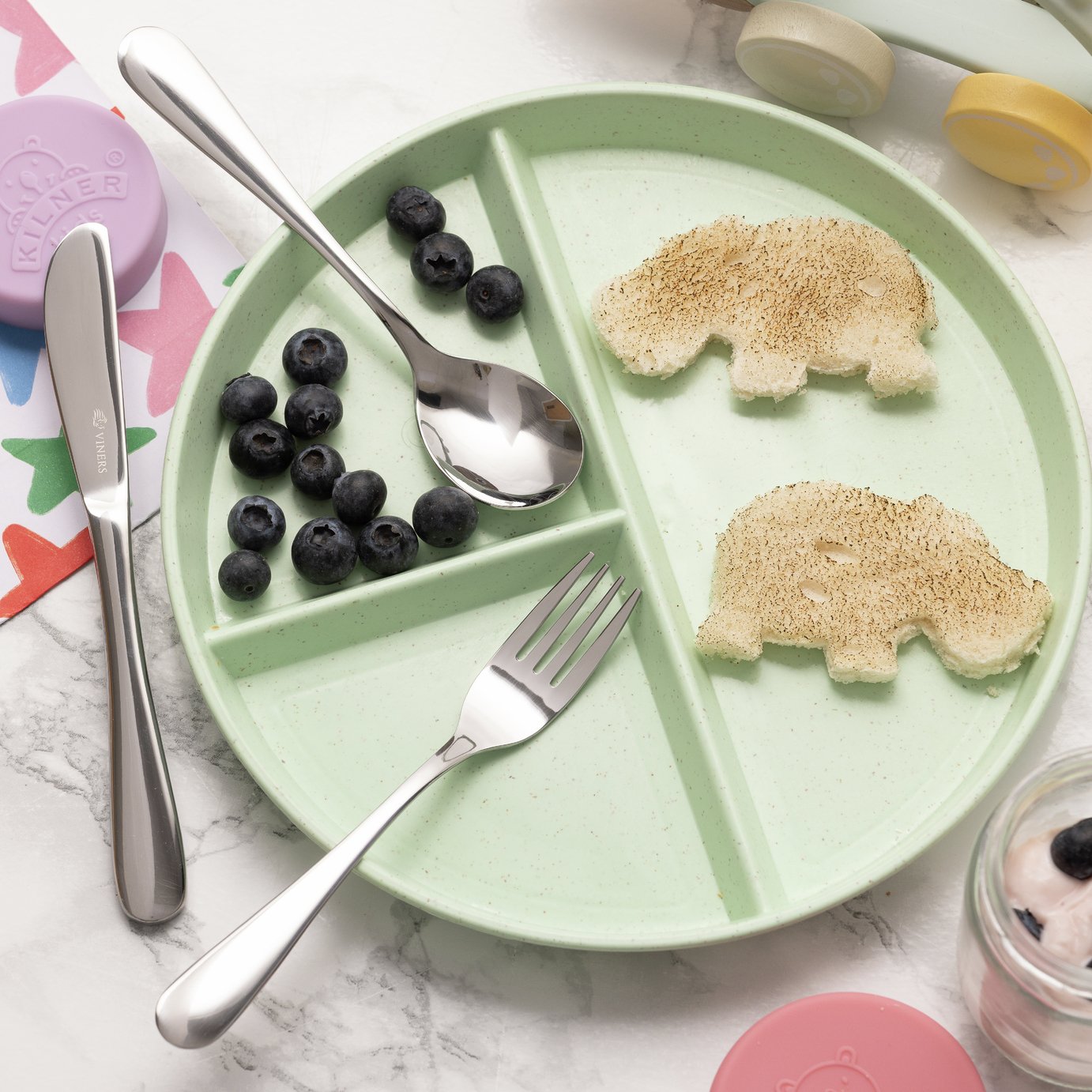 Viners Everyday 3 Piece Stainless Steel Kids Cutlery Set