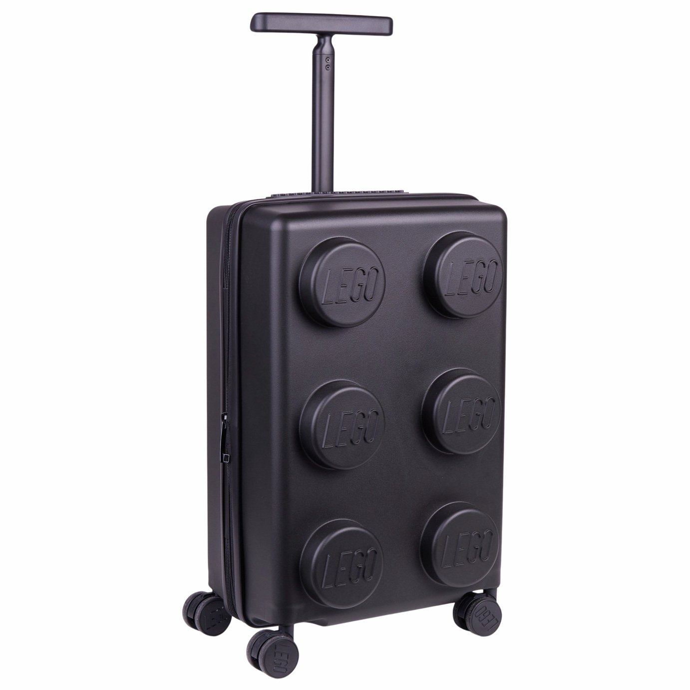 Lego Black Brick 2x3 Expandable 26L-31L Cabin Trolley Suitcase