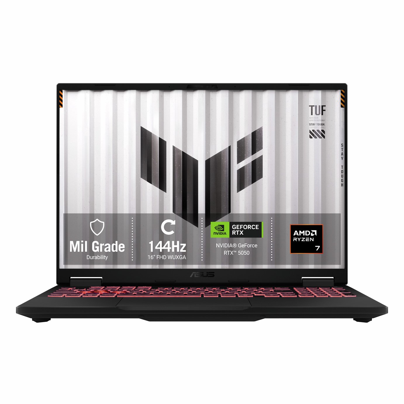 Asus TUF 16In R7 16GB 512GB RTX 5050 Gaming Laptop