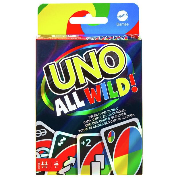 Buy Uno All Wild Card Game | Trading Cards And Card Games | Argos