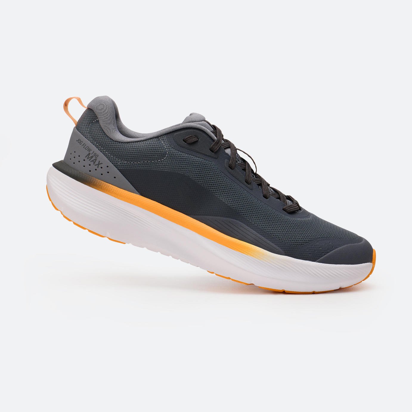 Decathlon Men's Jogflow 190 Running Shoes - Concrete Grey & Ultra White