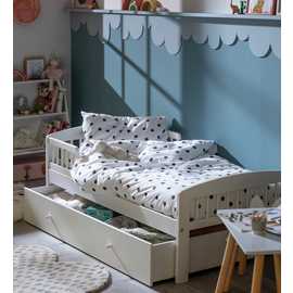 Argos Home Jesse Toddler Bed With Drawer - White