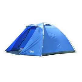 Pro Action 6 Person 1 Room Dome Camping Tent with Porch