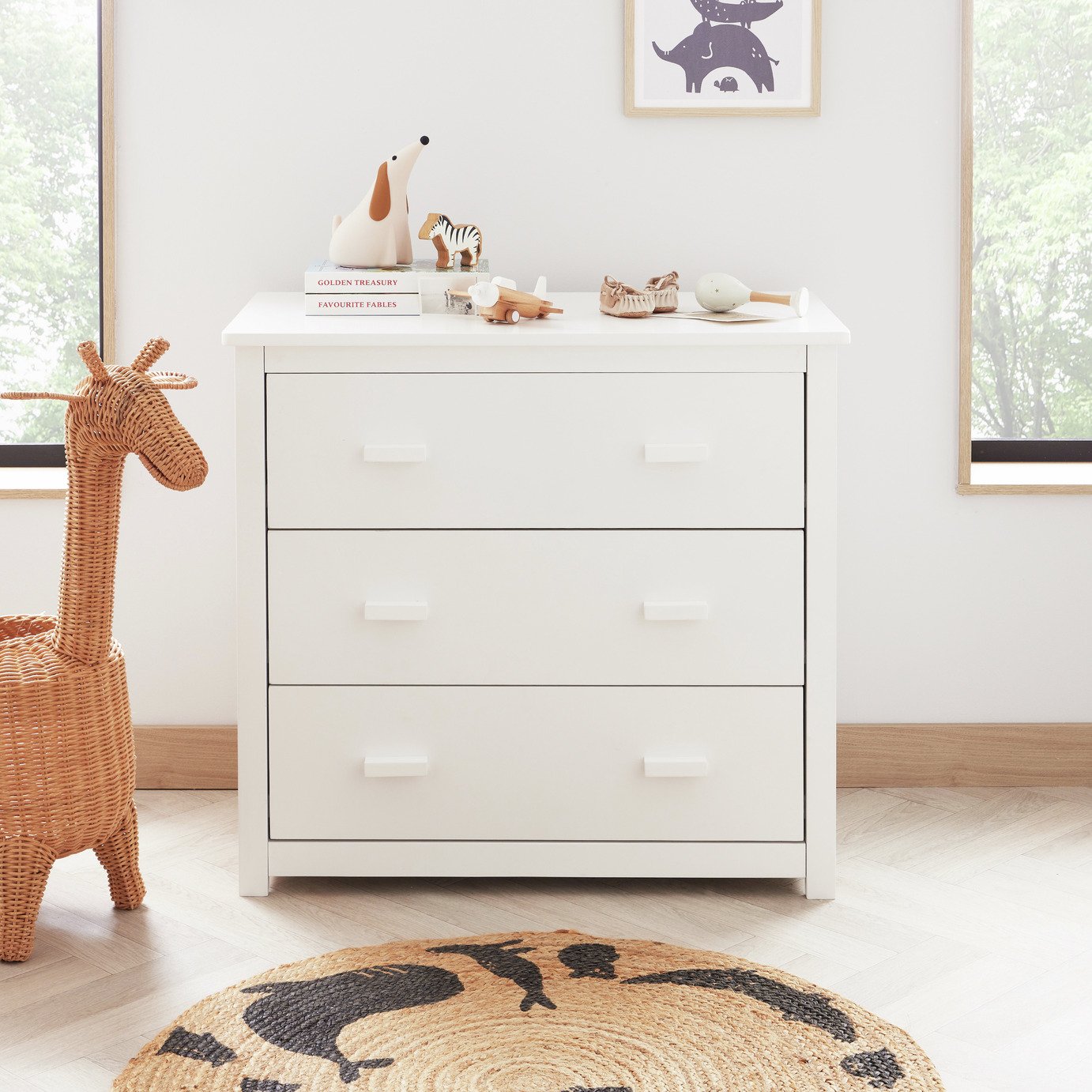 Babymore Universal Changing Unit - White