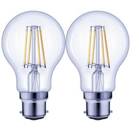 Argos Home 5.9W LED BC Light Bulb - 2 Pack
