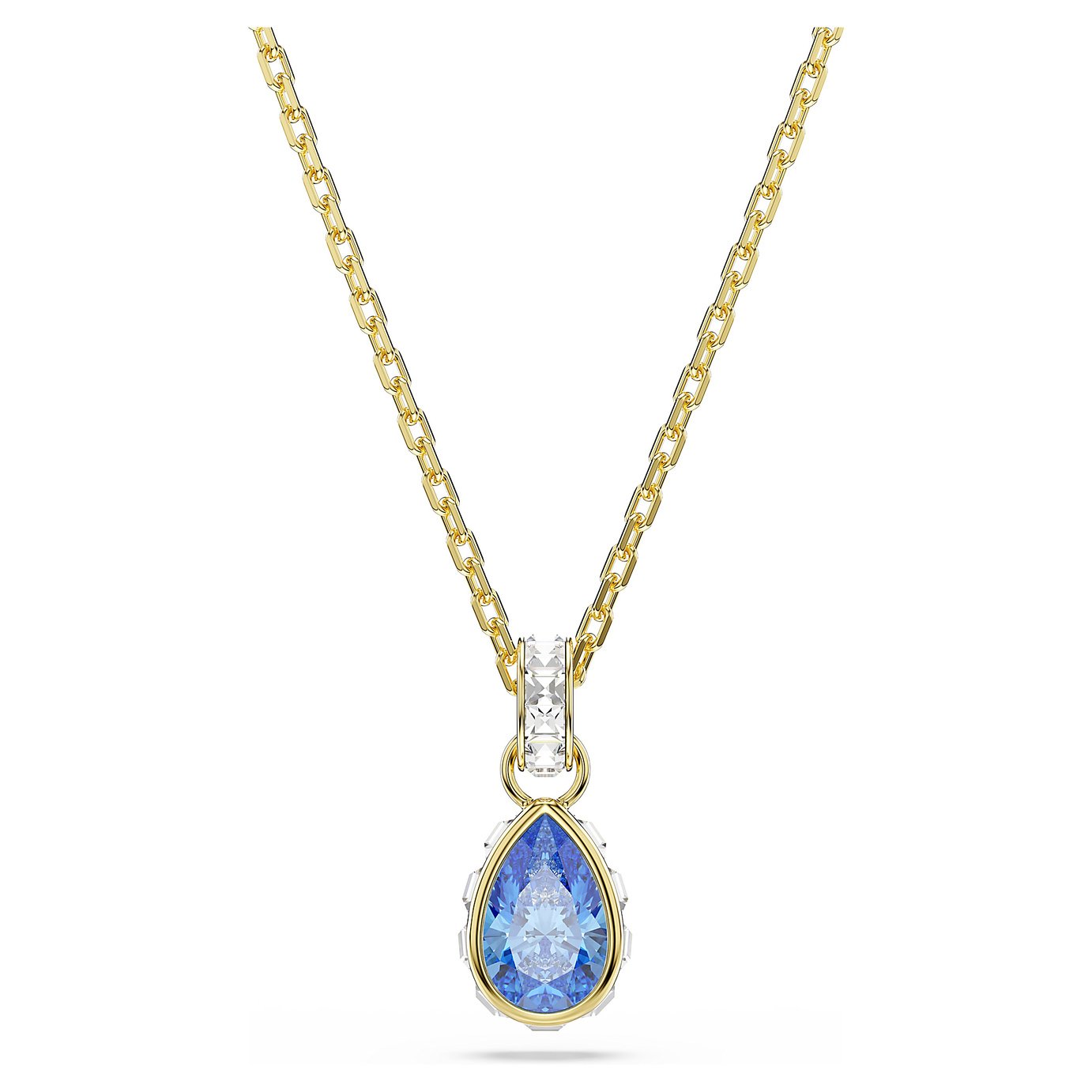 Swarovski Chroma Blue Pendant Necklace