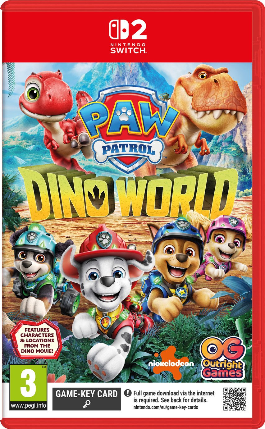 PAW Patrol: Dino World Nintendo Switch 2 Game Pre-Order