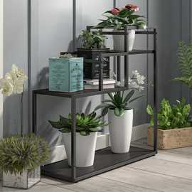 Dorel Weston Metal Plant Stand - Brown