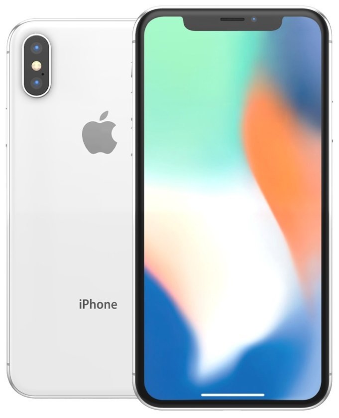 SIM Free Refurbished iPhone X 64GB Mobile Phone - Silver