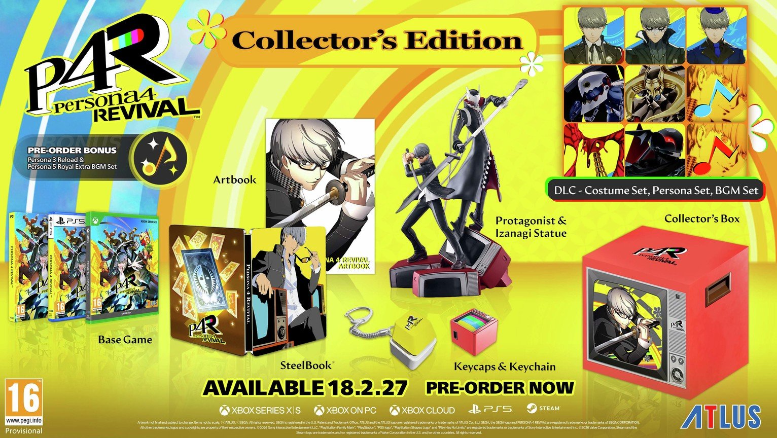 Persona 4 Revival Collector's Edition PS5 Game Pre-Order