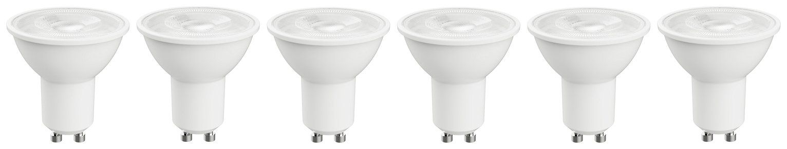 Argos Home 3.4W LED GU10 Light Bulb - 6 Pack