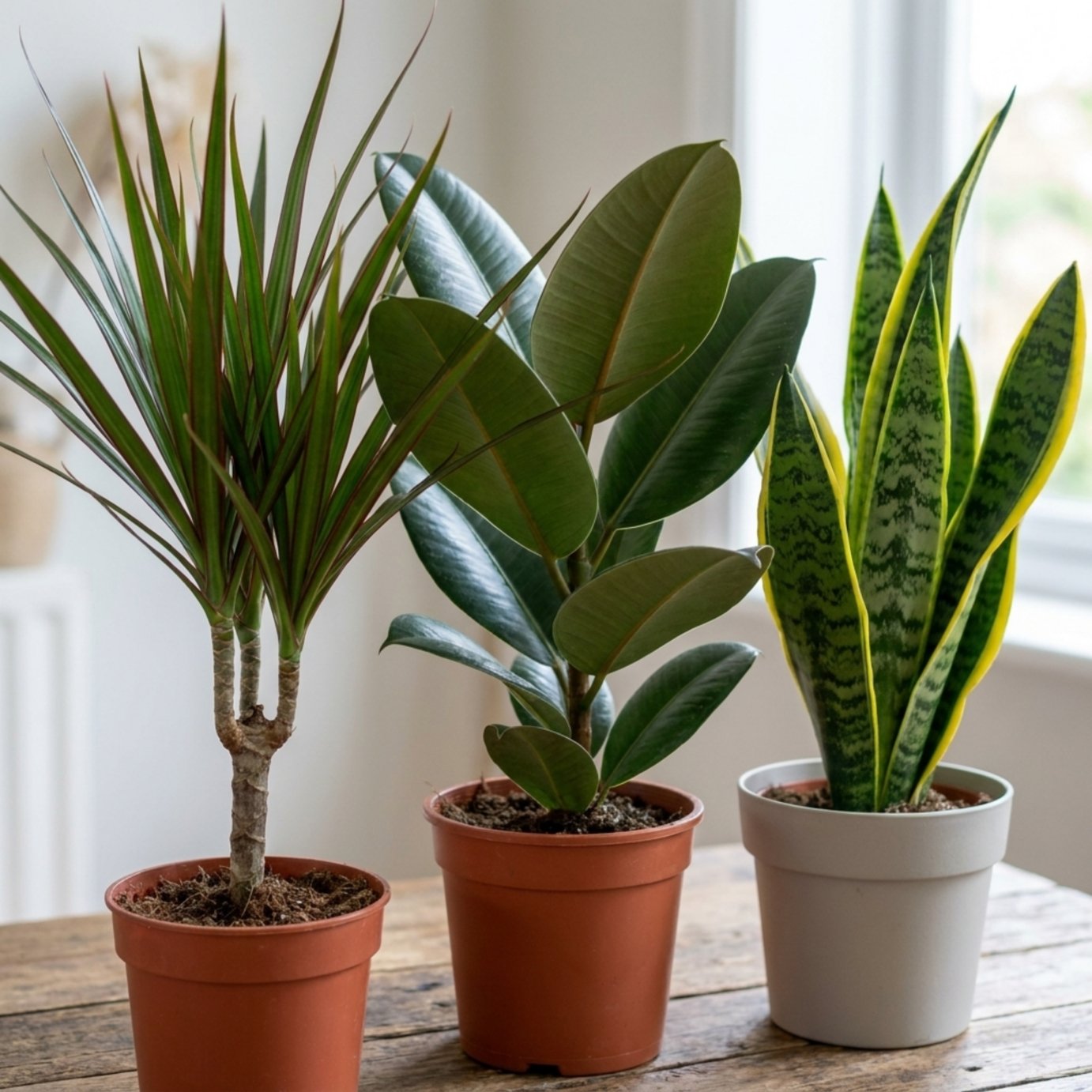 Doorstep Plants Architectural Multicolour House Plant - Pack of 3