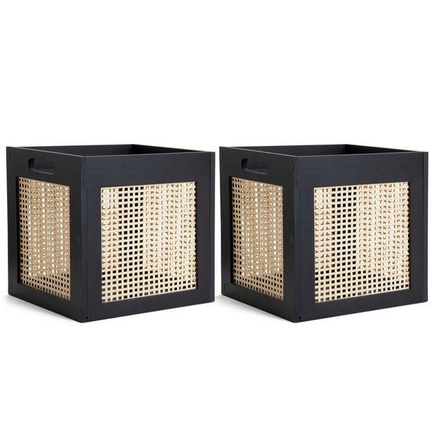 Argos best sale cube rattan