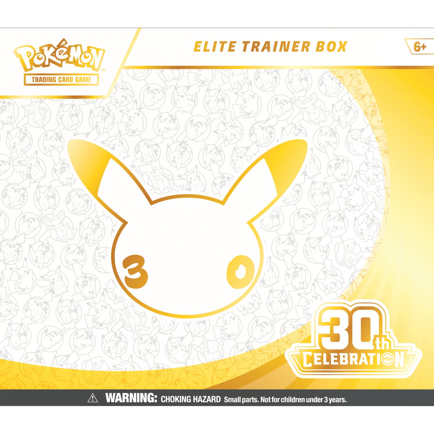 Pokémon 30th Celebration Elite Trainer Box Booster Pack Trading Card