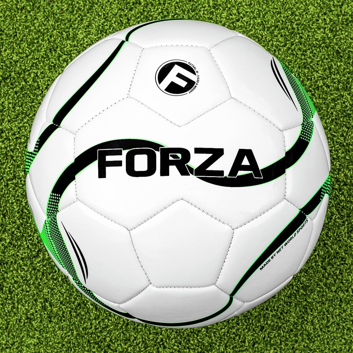 FORZA Size 4 Futsal Football - White