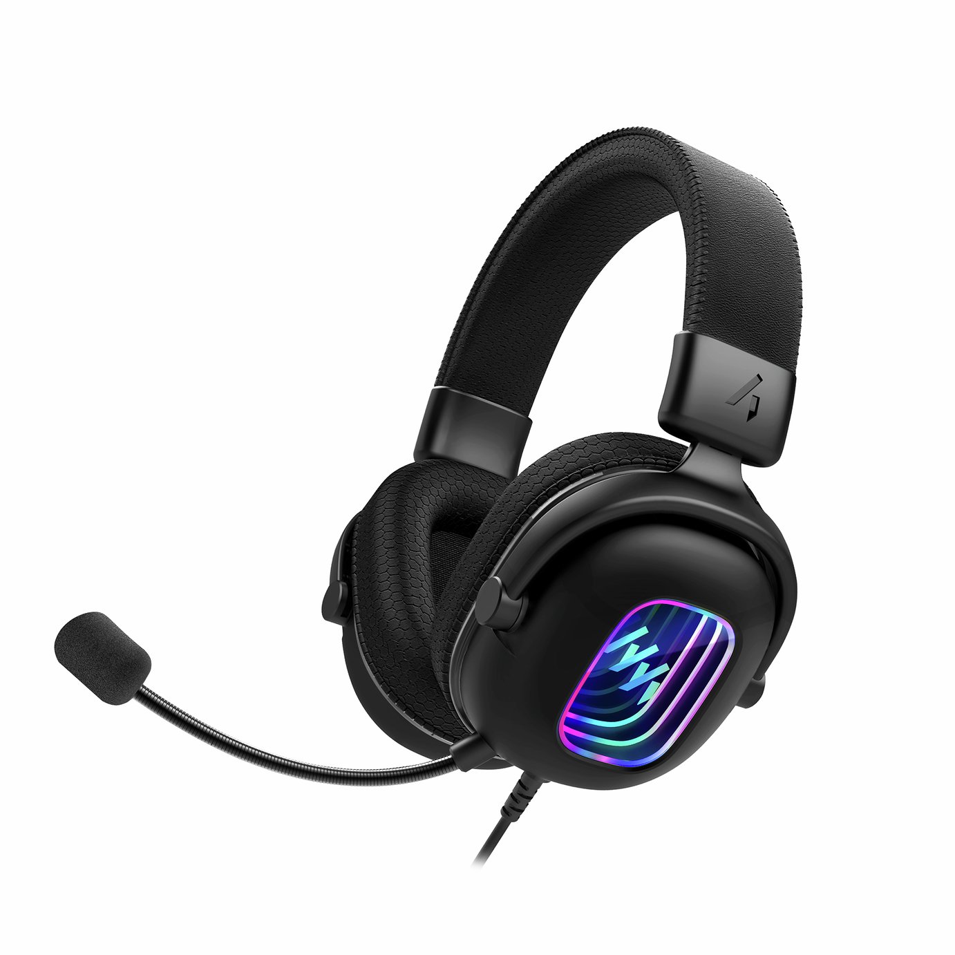 STEALTH RADAR 3D Light-Up Gaming Headset PS, Xbox, Switch & PC - Black 