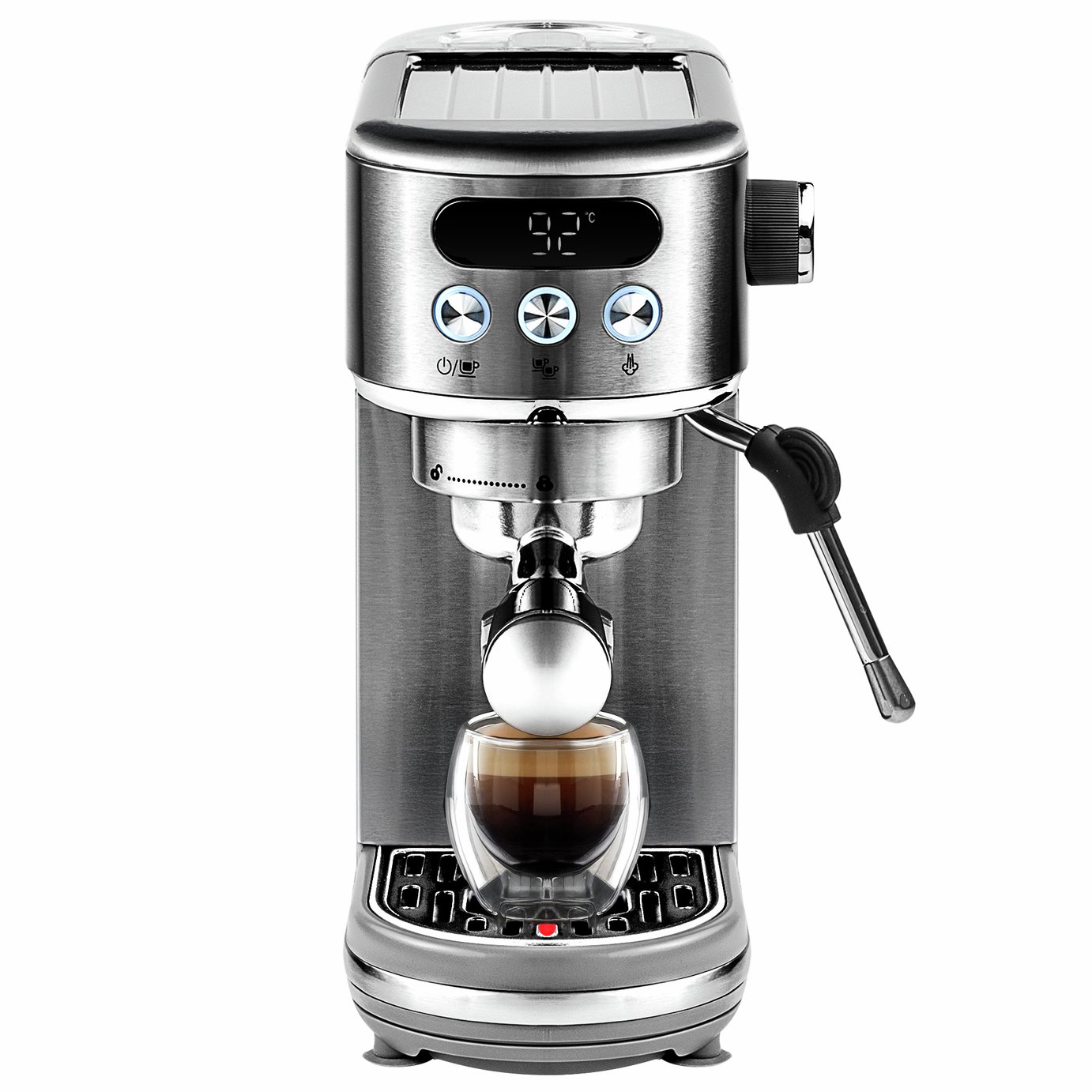 Daewoo SDA2700GE 20 Bar Digital Compact Bean to Cup Coffee Machine