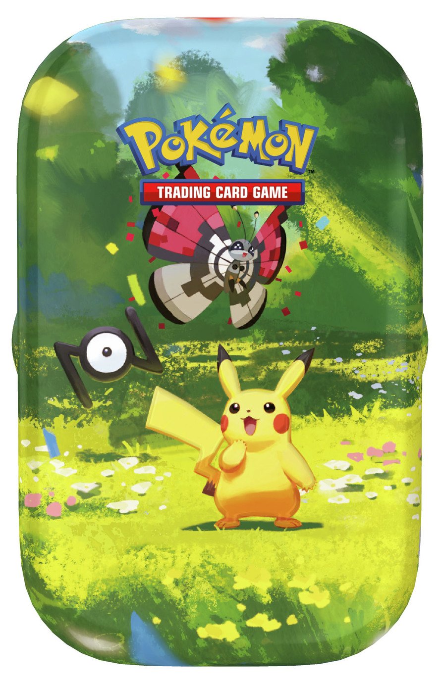 Pokémon Mini Tins 30th Celebration Booster Pack Pikachu Trading Card