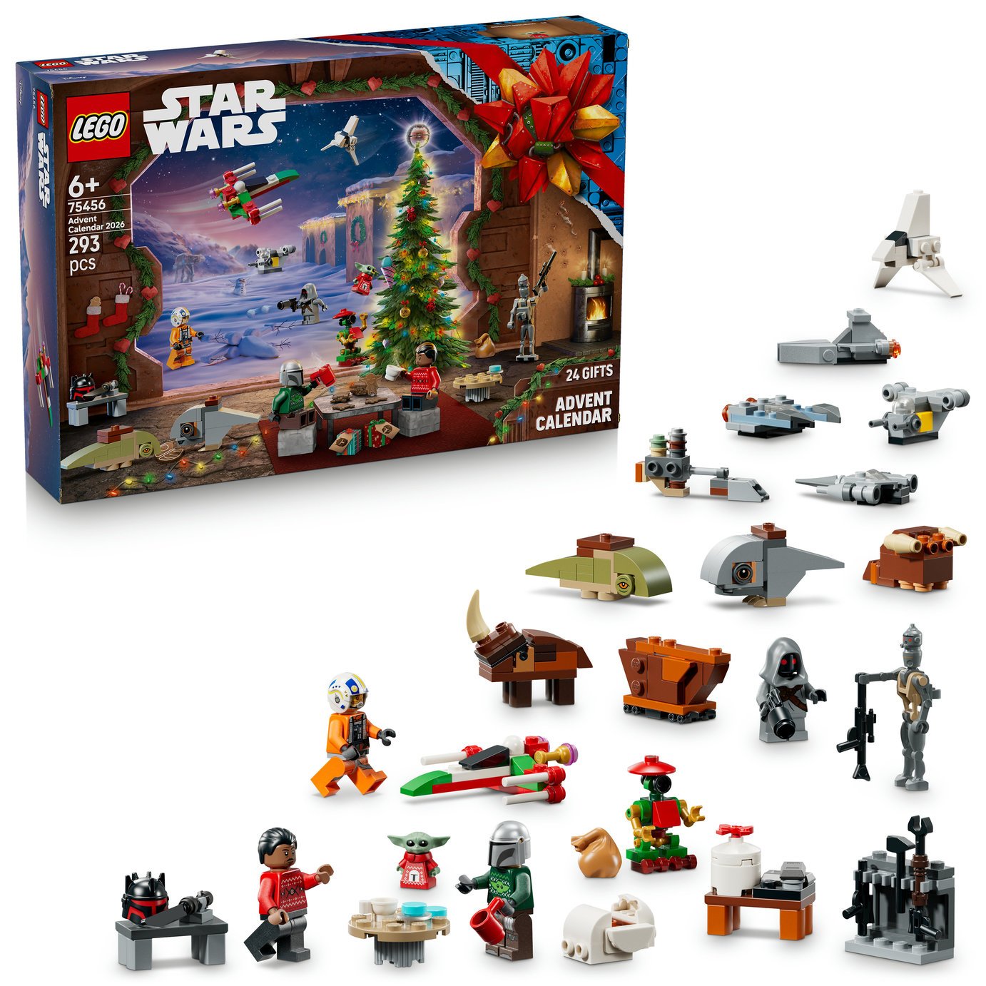 LEGO Star Wars Advent Calendar 2026 - Christmas Toy 75456 PREORDER