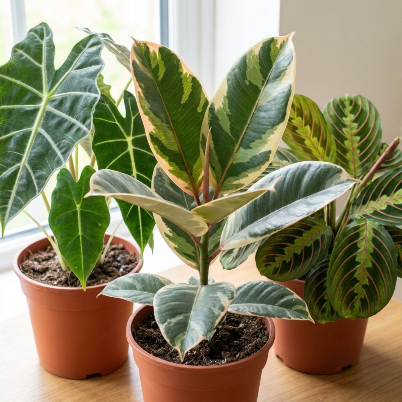 Doorstep Plants Statement Foliage House Plant - Pack of 3