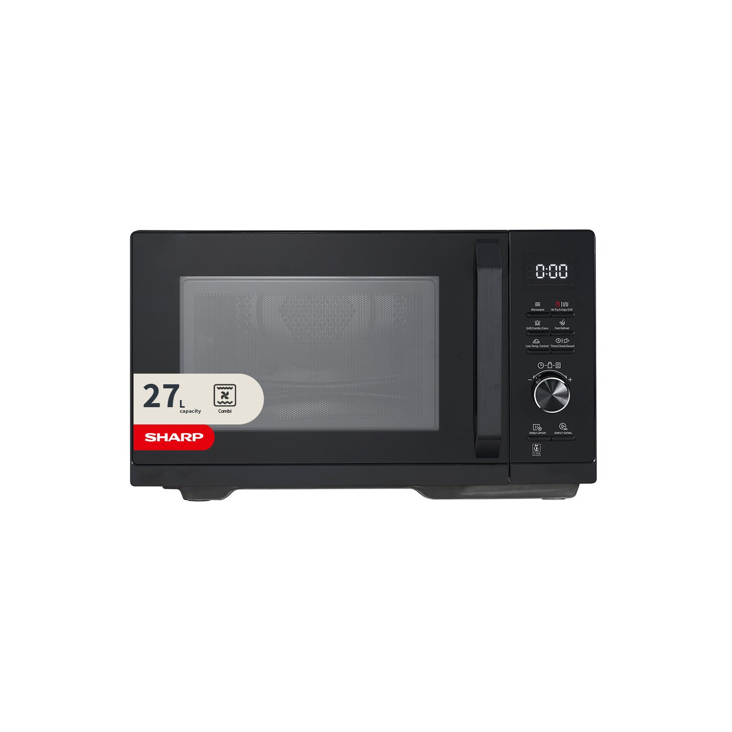 Sharp 900w Combination Microwave RCA271TB-UK - Black
