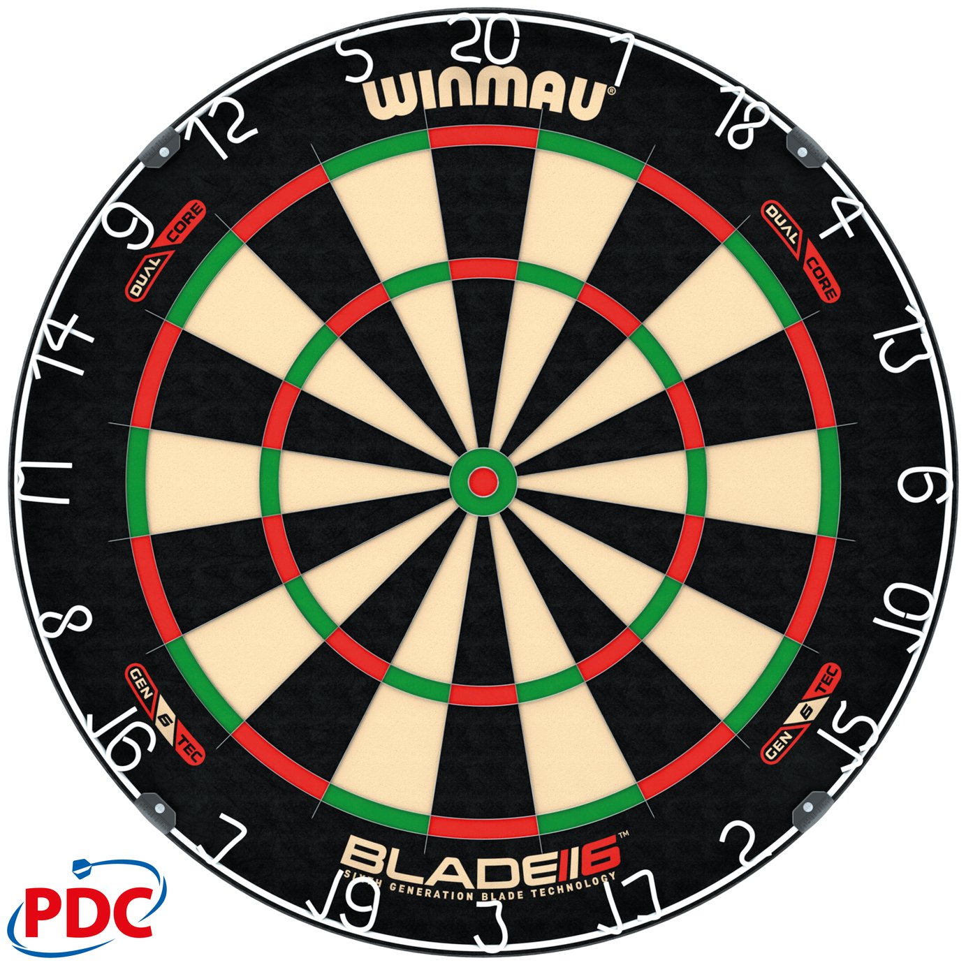 Winmau Blade 6 Dual Core Professional Dartboard