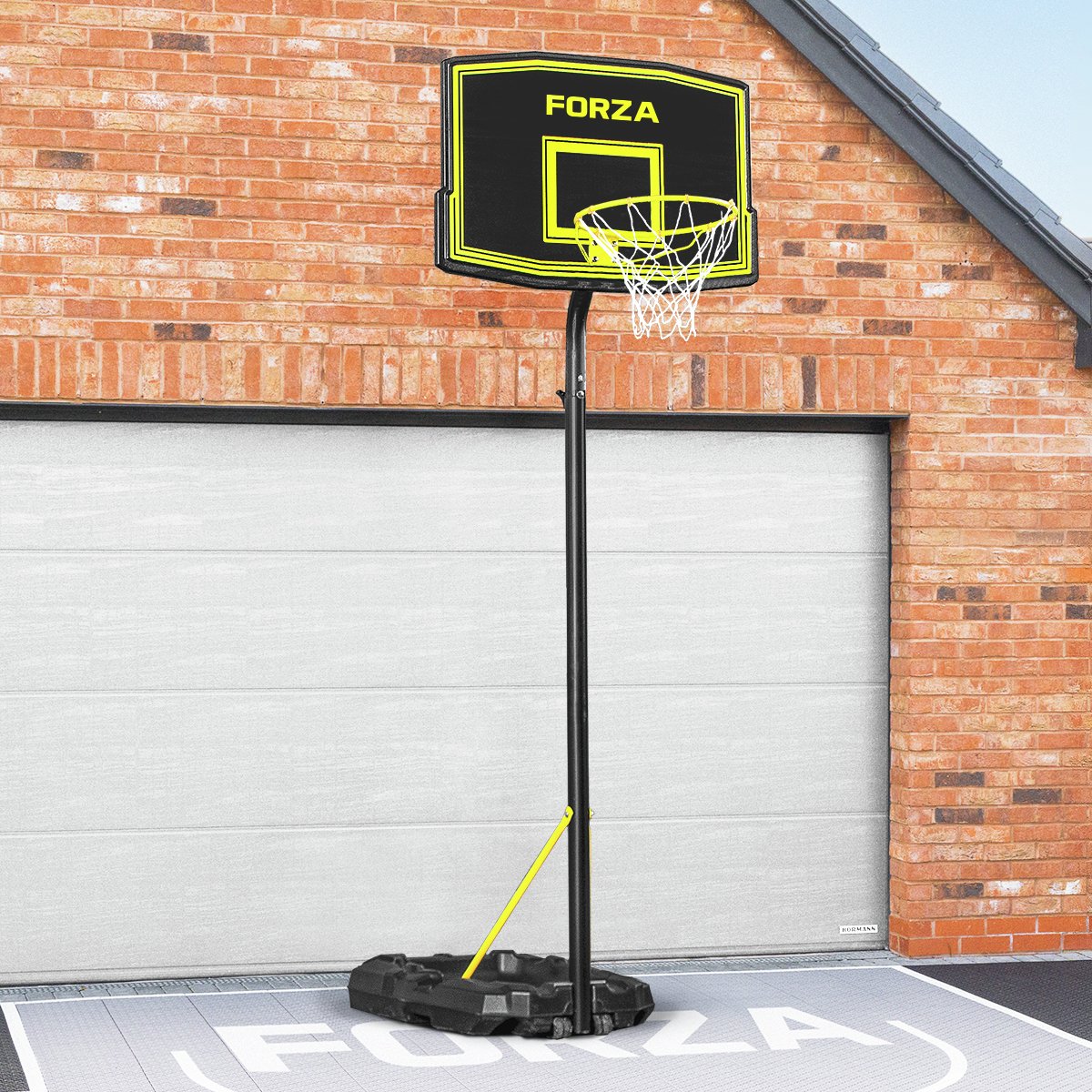 FORZA JS220 Adjustable Junior Basketball Hoop and Stand - 7.2ft