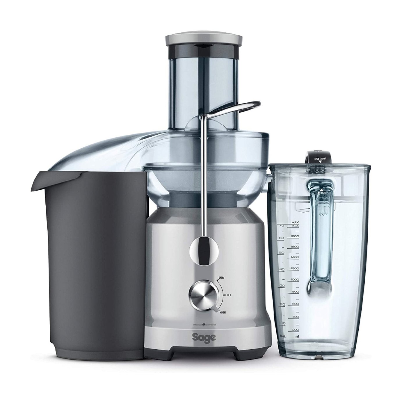 Sage BJE430SILUK Cold Nutri Juicer - Silver