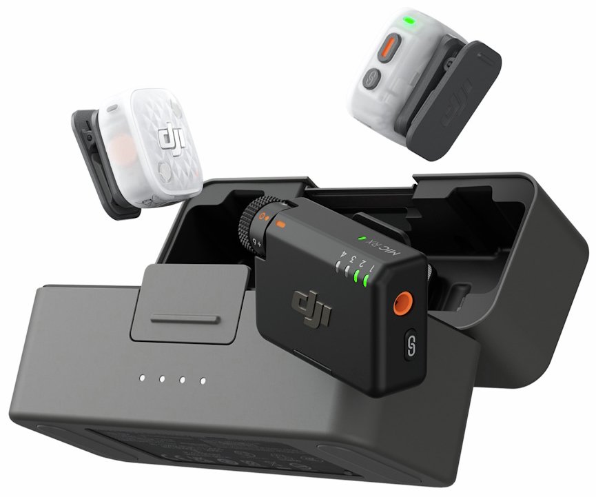 DJI Mic Mini 2S (2 TX + 1 RX + Charging Case)