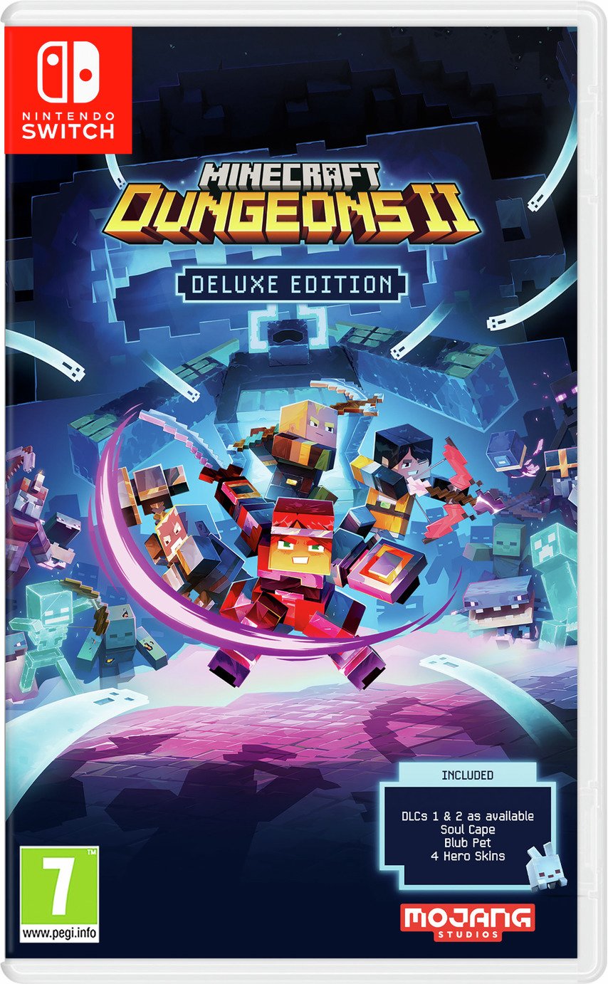 Minecraft Dungeons II Deluxe Edition Nintendo Switch Game Pre-Order