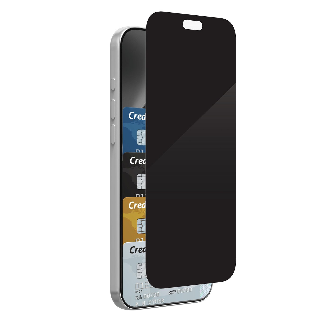 ZAGG Privacy iPhone 18 Pro Max/17 Pro Max Glass Screen Protector - Black